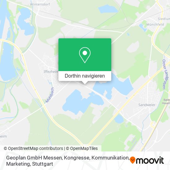 Geoplan GmbH Messen, Kongresse, Kommunikation, Marketing Karte