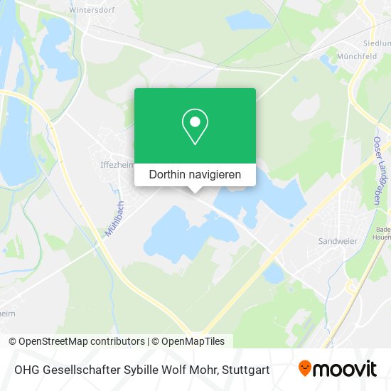 OHG Gesellschafter Sybille Wolf Mohr Karte