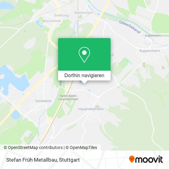 Stefan Früh Metallbau Karte