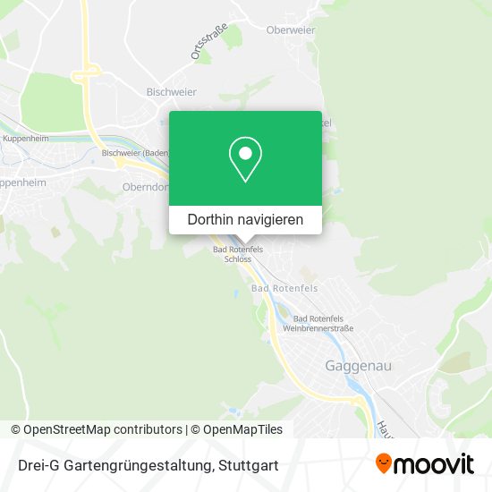 Drei-G Gartengrüngestaltung Karte