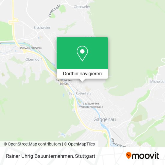 Rainer Uhrig Bauunternehmen Karte