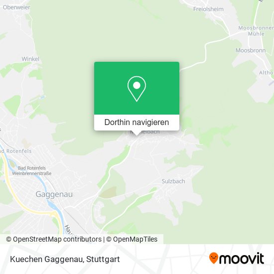 Kuechen Gaggenau Karte