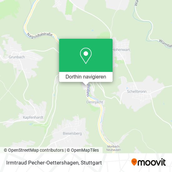 Irmtraud Pecher-Oettershagen Karte