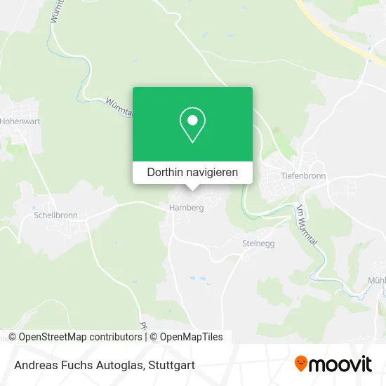 Andreas Fuchs Autoglas Karte