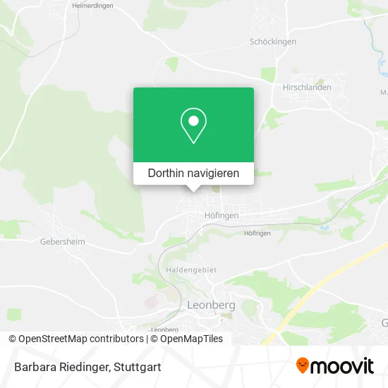 Barbara Riedinger Karte