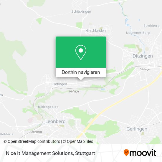 Nice It Management Solutions Karte
