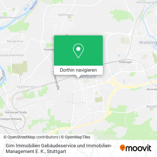 Gim Immobilien Gebäudeservice und Immobilien-Management E. K. Karte