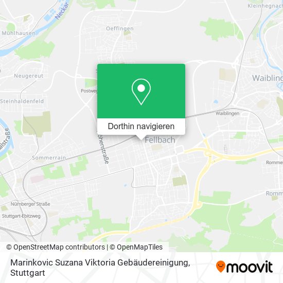 Marinkovic Suzana Viktoria Gebäudereinigung Karte