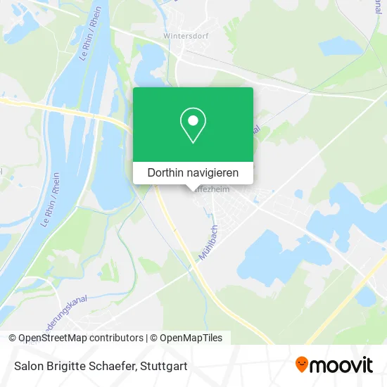 Salon Brigitte Schaefer Karte