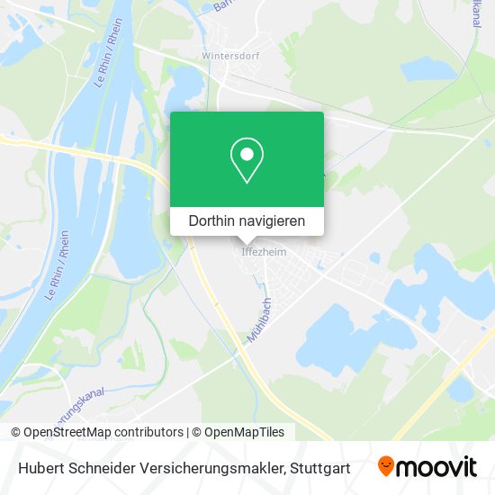Hubert Schneider Versicherungsmakler Karte