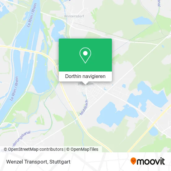 Wenzel Transport Karte