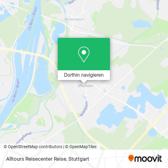 Alltours Reisecenter Reise Karte