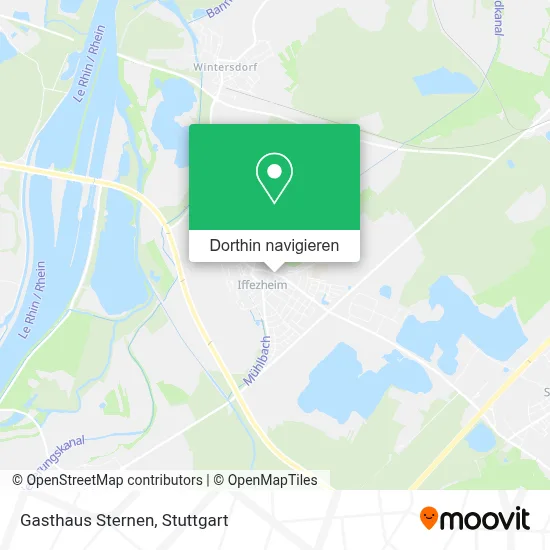 Gasthaus Sternen Karte