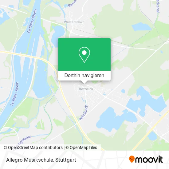 Allegro Musikschule Karte