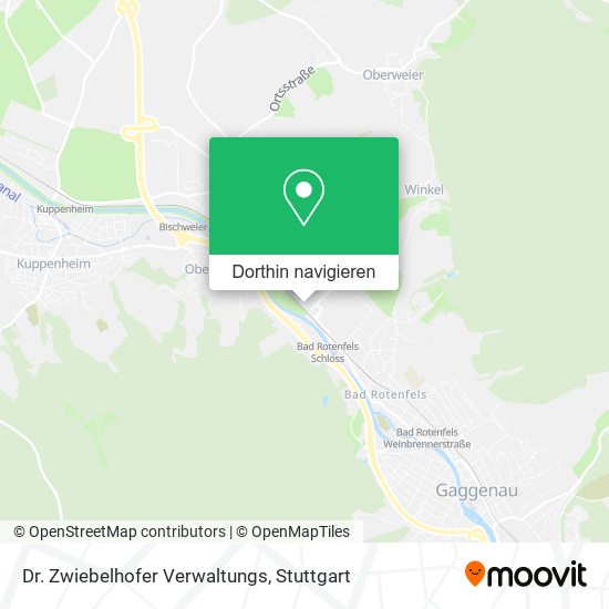 Dr. Zwiebelhofer Verwaltungs Karte