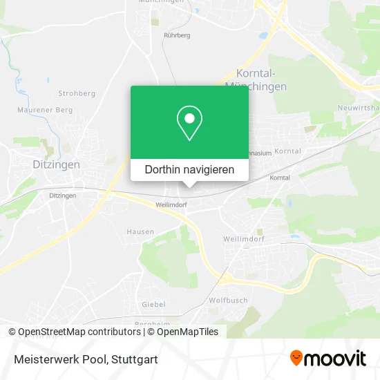 Meisterwerk Pool Karte