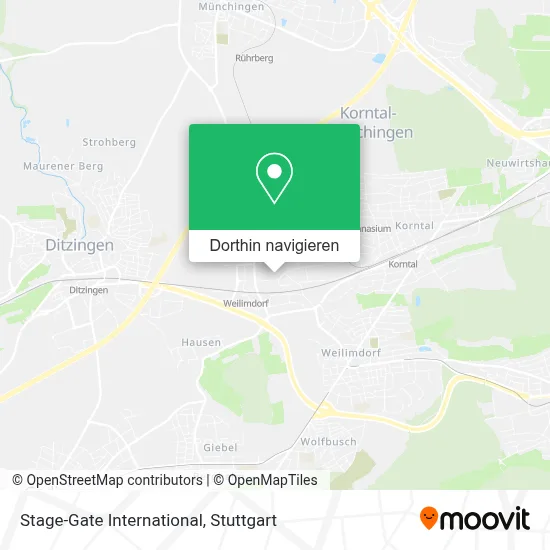 Stage-Gate International Karte