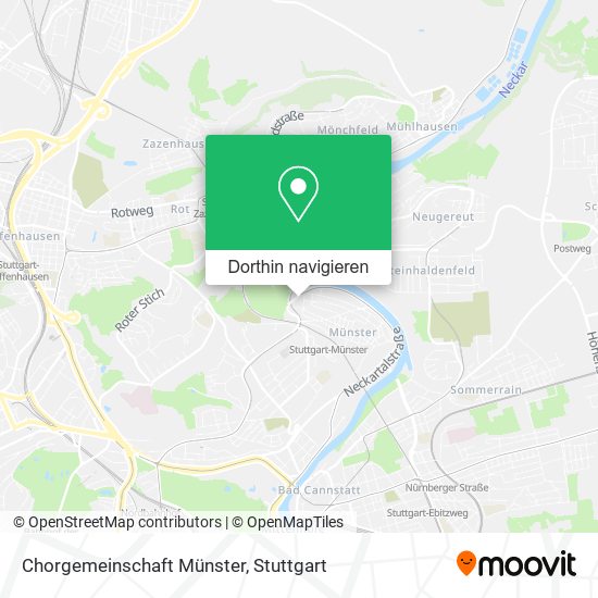 Chorgemeinschaft Münster Karte