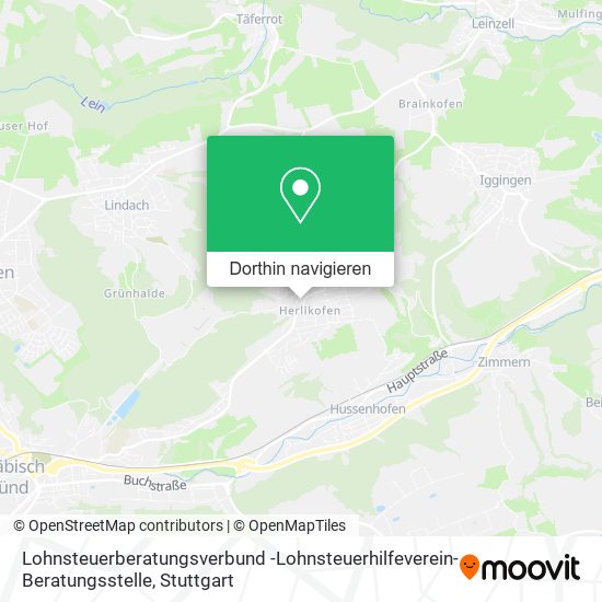 Lohnsteuerberatungsverbund -Lohnsteuerhilfeverein- Beratungsstelle Karte