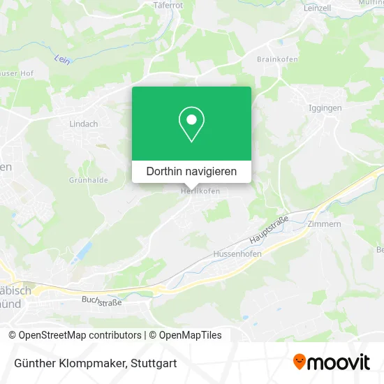 Günther Klompmaker Karte