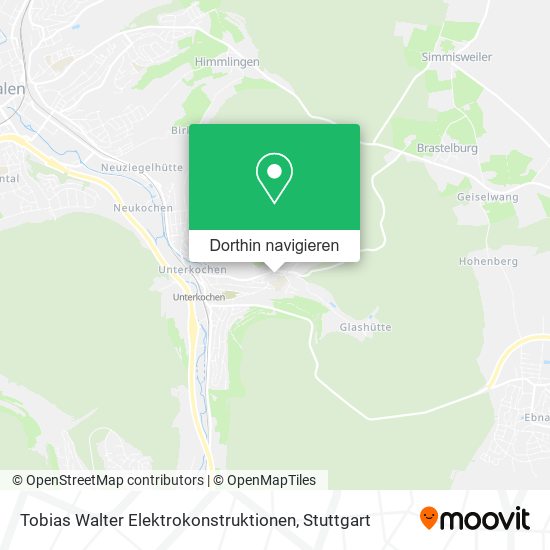 Tobias Walter Elektrokonstruktionen Karte