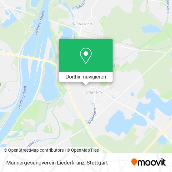 Männergesangverein Liederkranz Karte