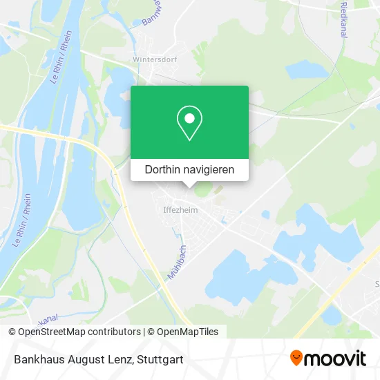 Bankhaus August Lenz Karte