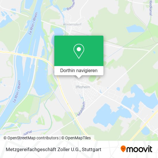 Metzgereifachgeschäft Zoller U.G. Karte