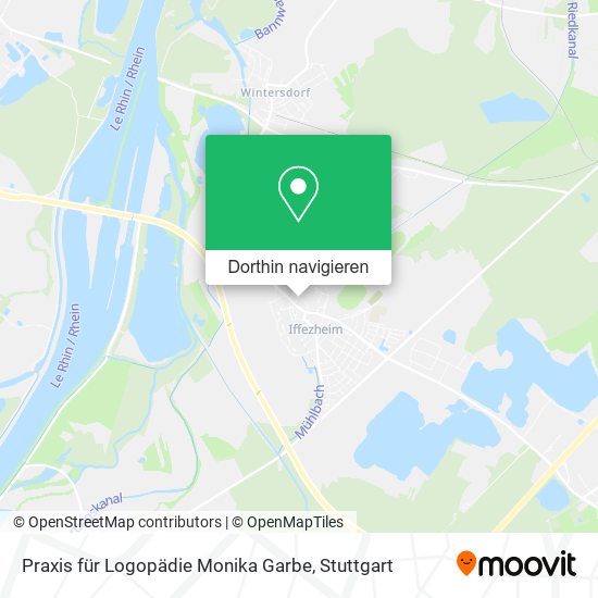 Praxis für Logopädie Monika Garbe Karte