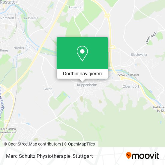Marc Schultz Physiotherapie Karte
