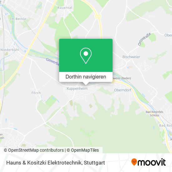 Hauns & Kositzki Elektrotechnik Karte