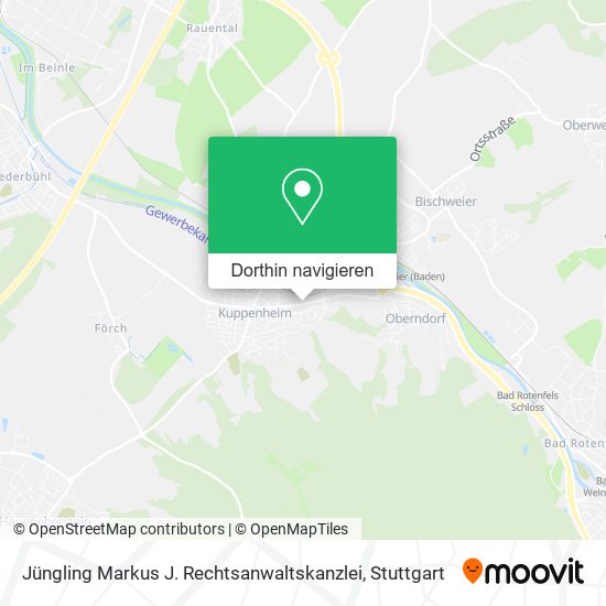 Jüngling Markus J. Rechtsanwaltskanzlei Karte