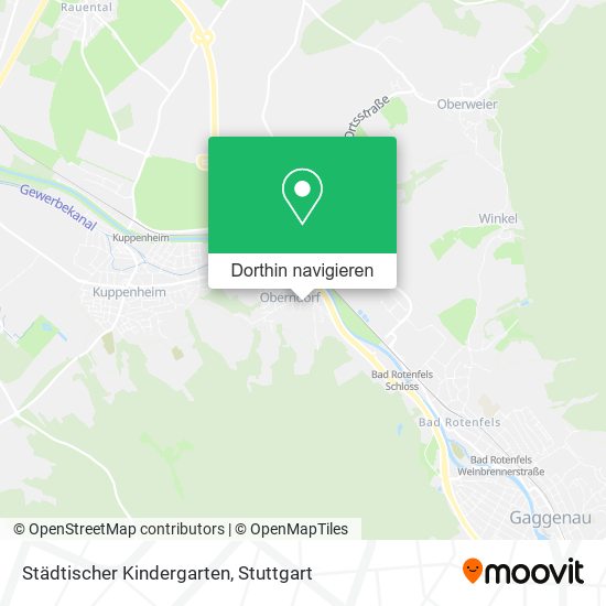 Städtischer Kindergarten Karte