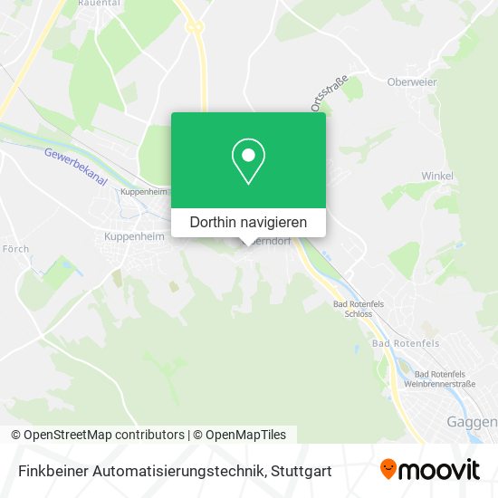 Finkbeiner Automatisierungstechnik Karte