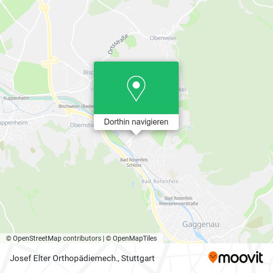 Josef Elter Orthopädiemech. Karte