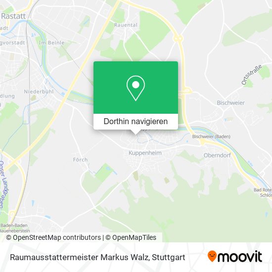 Raumausstattermeister Markus Walz Karte