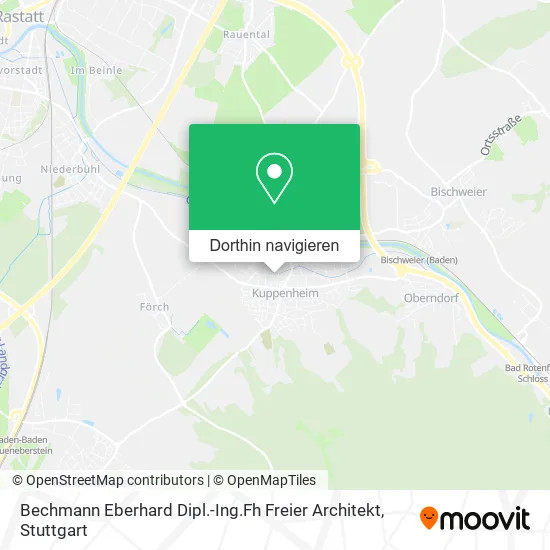 Bechmann Eberhard Dipl.-Ing.Fh Freier Architekt Karte