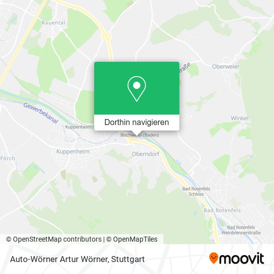 Auto-Wörner Artur Wörner Karte