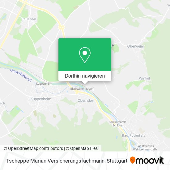 Tscheppe Marian Versicherungsfachmann Karte