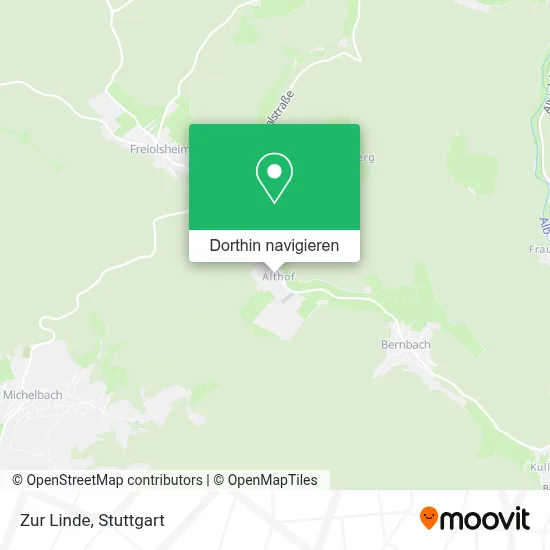 Zur Linde Karte
