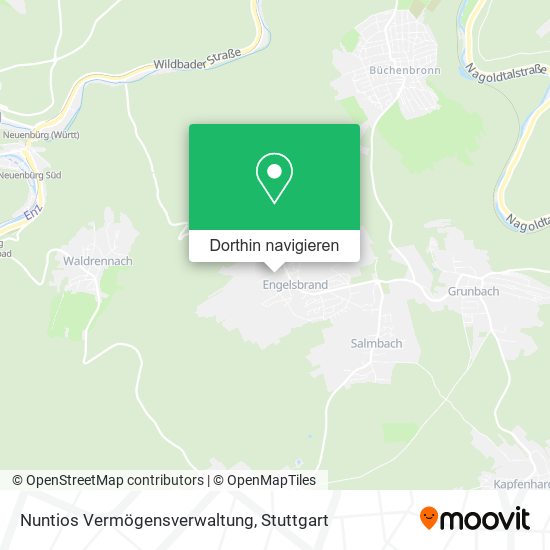 Nuntios Vermögensverwaltung Karte