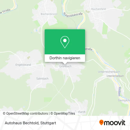 Autohaus Bechtold Karte