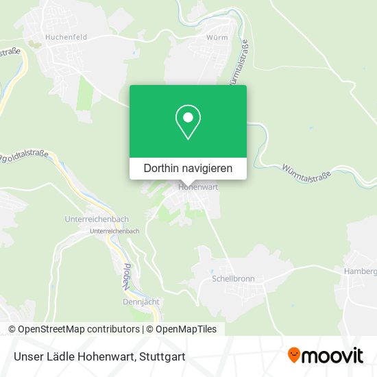 Unser Lädle Hohenwart Karte