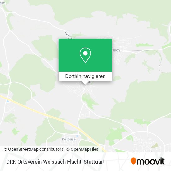 DRK Ortsverein Weissach-Flacht Karte