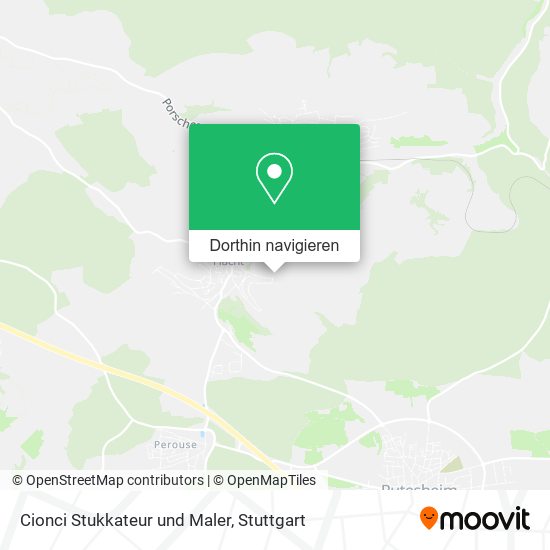 Cionci Stukkateur und Maler Karte
