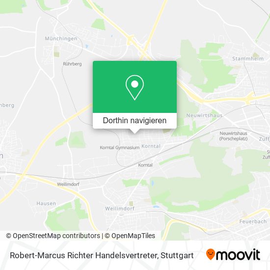 Robert-Marcus Richter Handelsvertreter Karte
