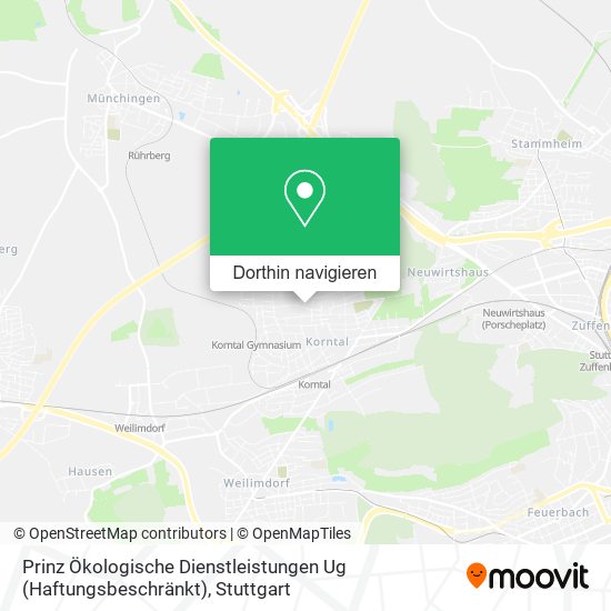 Prinz Ökologische Dienstleistungen Ug (Haftungsbeschränkt) Karte