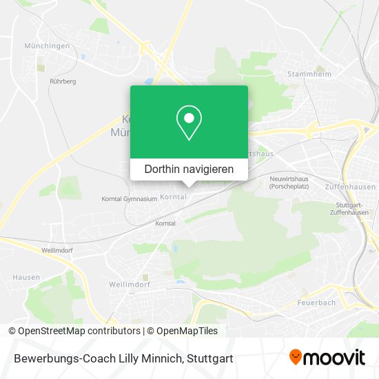 Bewerbungs-Coach Lilly Minnich Karte