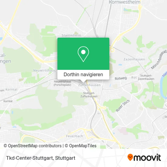 Tkd-Center-Stuttgart Karte