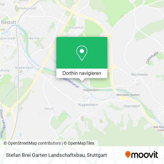 Stefan Brei Garten Landschaftsbau Karte